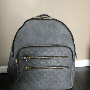 Leather backpack